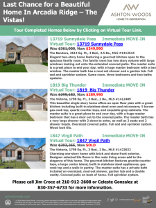 Beautiful Quick Move-In Homes at Front Gate 70's